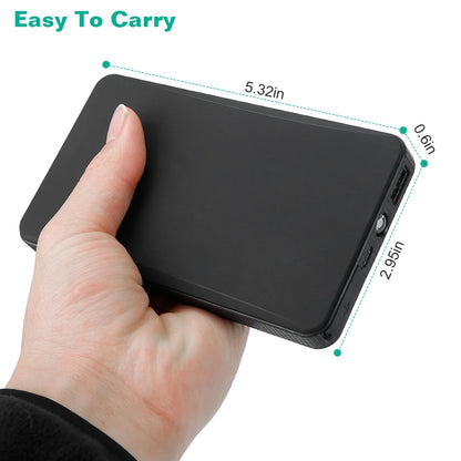 Power Up Your Journey: 12V Car Jumper Starter with 400A Peak and 20000mAh Battery - Portable Power Bank & Emergency LED Flashlight