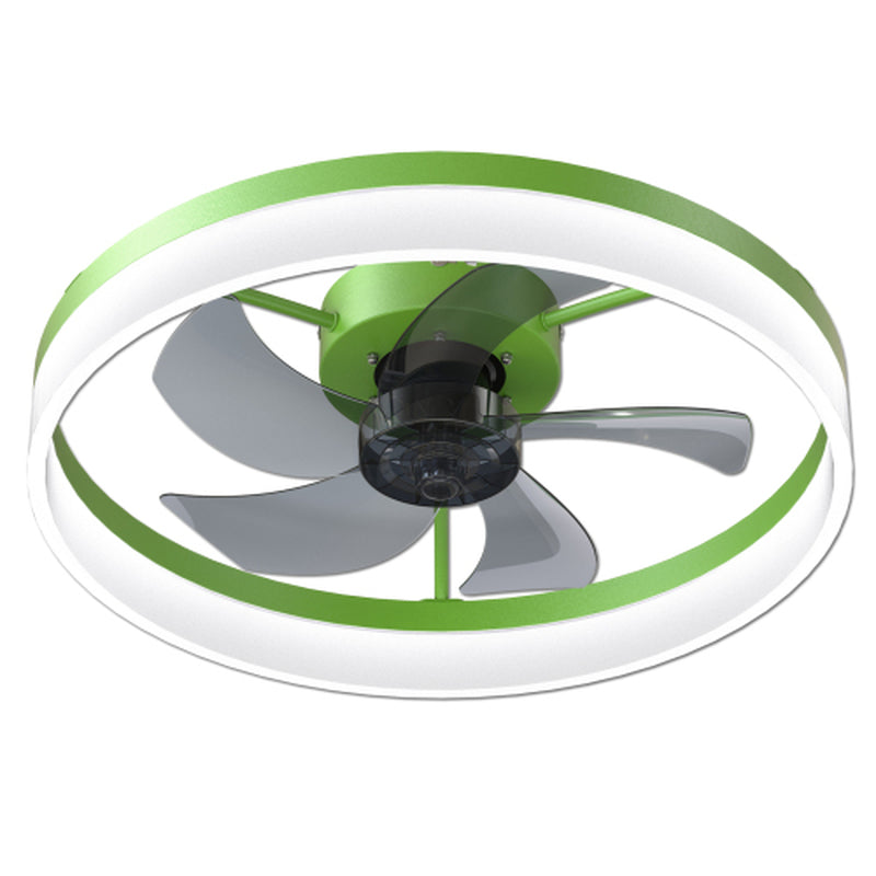 Elevate Your Space with the Slim Modern Ceiling Fan Featuring Dimmable LED Light